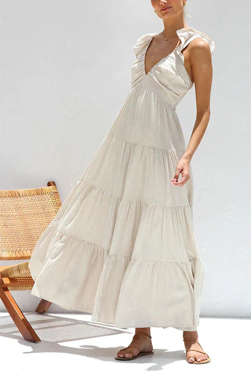 Women's Long Sleeve Summer Dress – Elegant Lightweight Casual Wear
