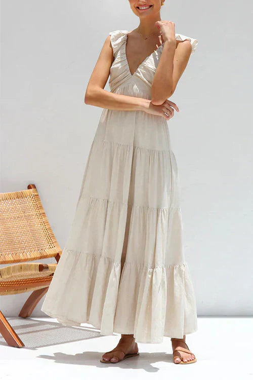 Women's Long Sleeve Summer Dress – Elegant Lightweight Casual Wear