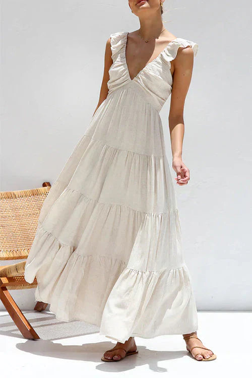 Women's Long Sleeve Summer Dress – Elegant Lightweight Casual Wear