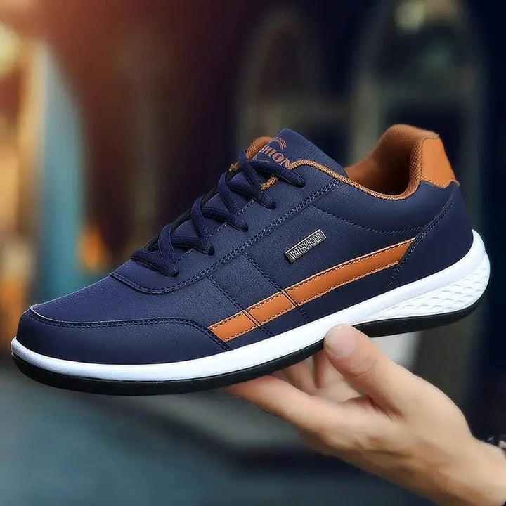 Men’s Casual Sneakers – Waterproof – Cushioned Sole – Lace-Up – Lightweight Durable