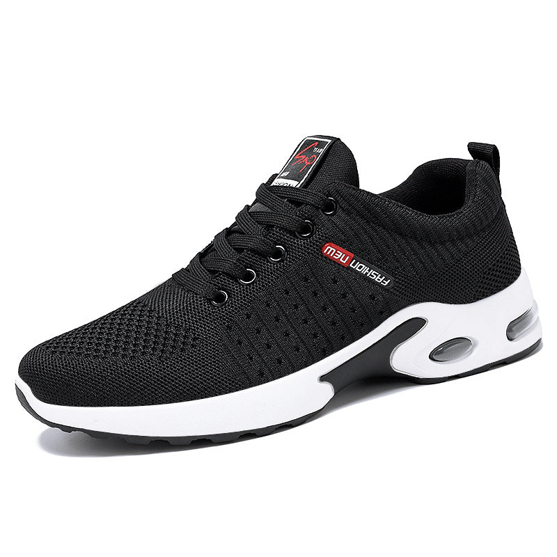 Men’s Athletic Sneakers - Breathable Mesh - Cushioned Sole - Lightweight Supportive Fit