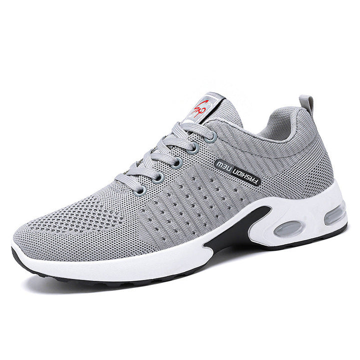 Men’s Athletic Sneakers - Breathable Mesh - Cushioned Sole - Lightweight Supportive Fit