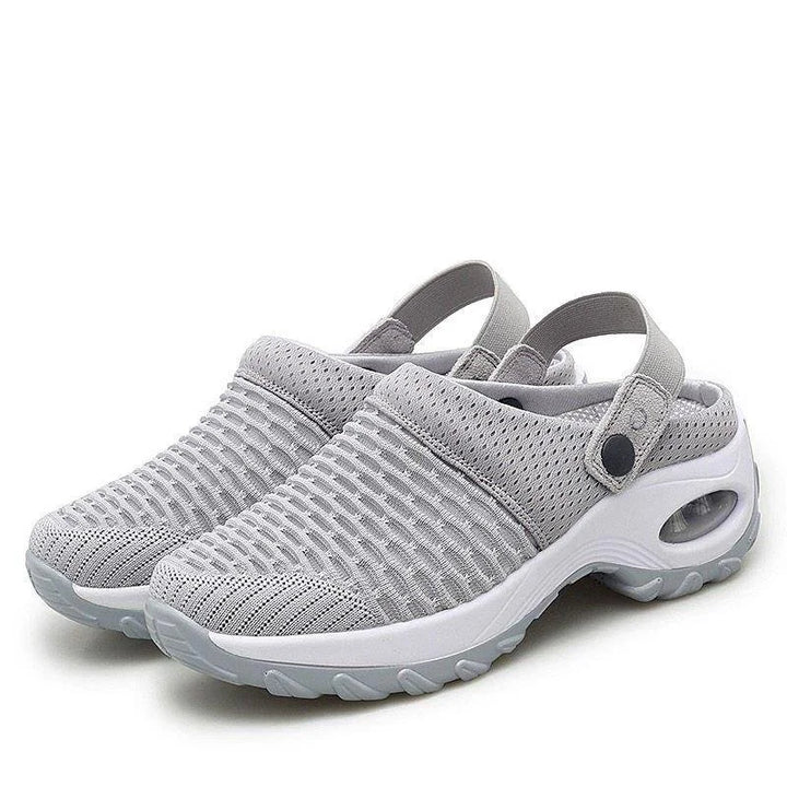 Women’s Orthopedic Shoes – Breathable Mesh – Air Cushion Sole – Adjustable Strap Support