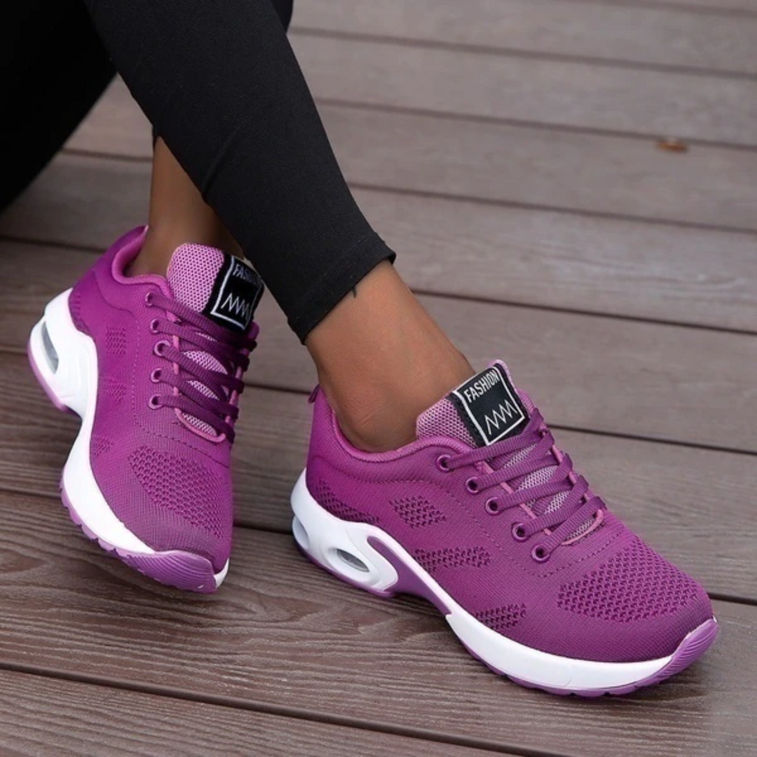 Women's Orthopedic Running Shoes - Lightweight Breathable Cushioned Sneakers