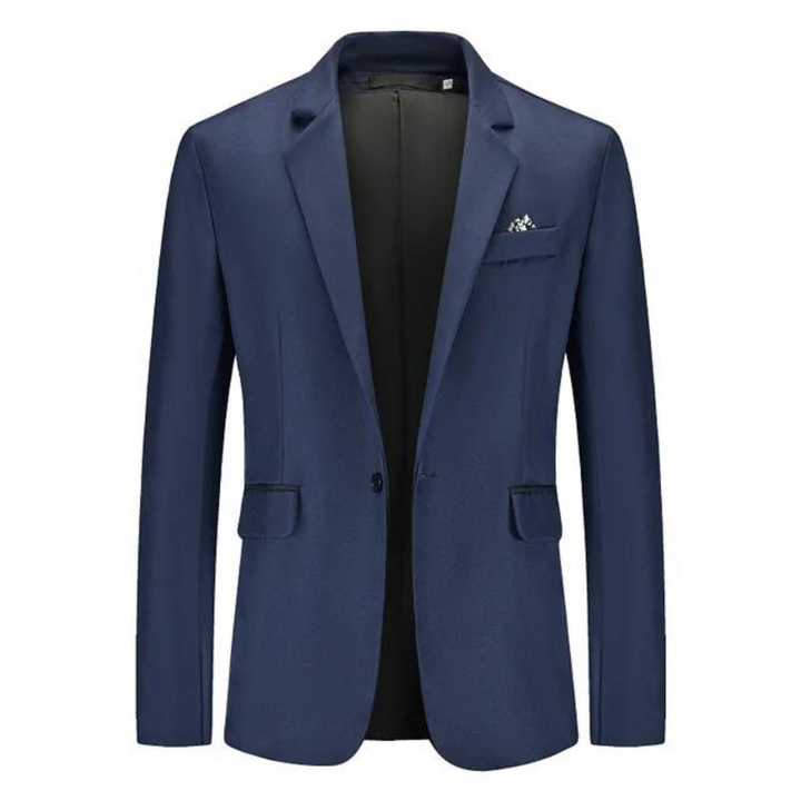 Women’s Blazer – Tailored Slim Fit – Breathable Blend – Single Button – Notched Lapel