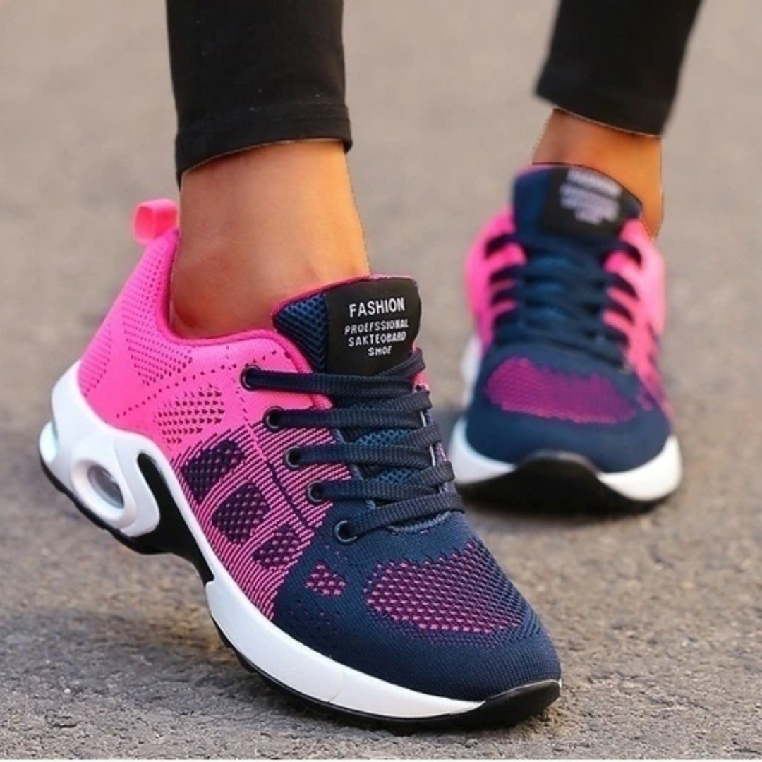 Women's Orthopedic Running Shoes - Lightweight Breathable Cushioned Sneakers
