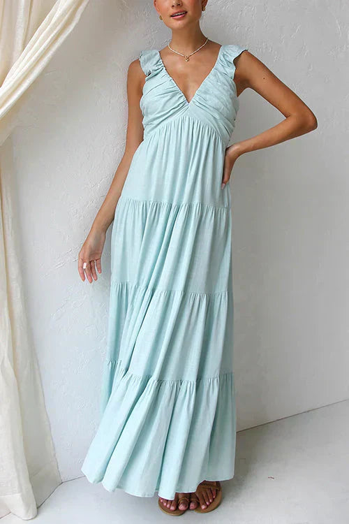 Women's Long Sleeve Summer Dress – Elegant Lightweight Casual Wear