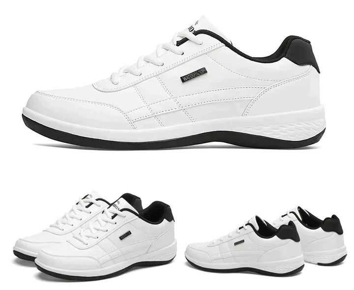 Men’s Casual Sneakers – Waterproof – Cushioned Sole – Lace-Up – Lightweight Durable
