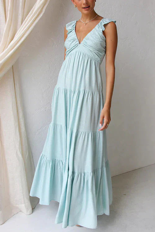Women's Long Sleeve Summer Dress – Elegant Lightweight Casual Wear