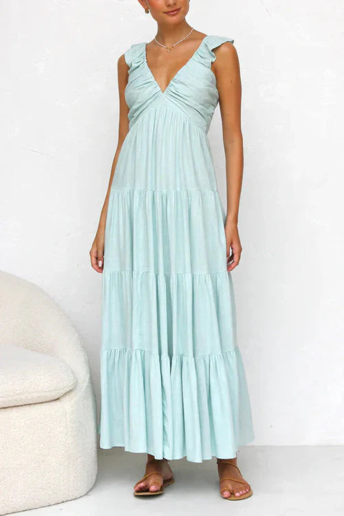 Women's Long Sleeve Summer Dress – Elegant Lightweight Casual Wear