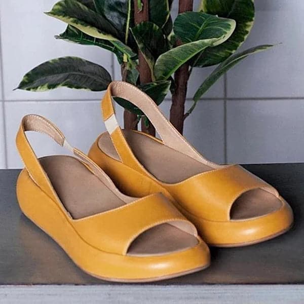 Women’s Sandals – Open Toe – Flat Sole – Slip-On Minimalist Design – Everyday Comfort