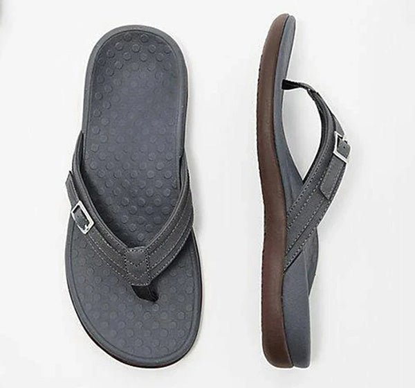 Women’s Flip-Flops – Cushioned Footbed – Orthopedic Support – Adjustable Strap Design