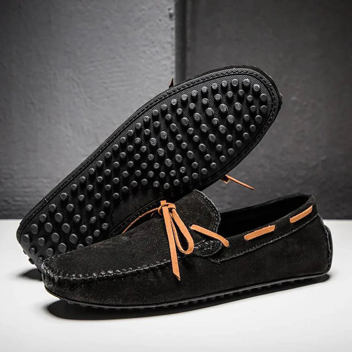 Men’s Loafers – Streamlined Fit – Breathable Blend – Moccasin Stitch – Slip-On Comfort