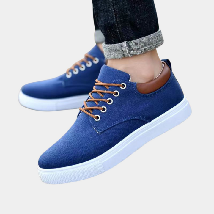 Men’s Low-Top Casual Shoes – Canvas – Slim Fit – Everyday Wear