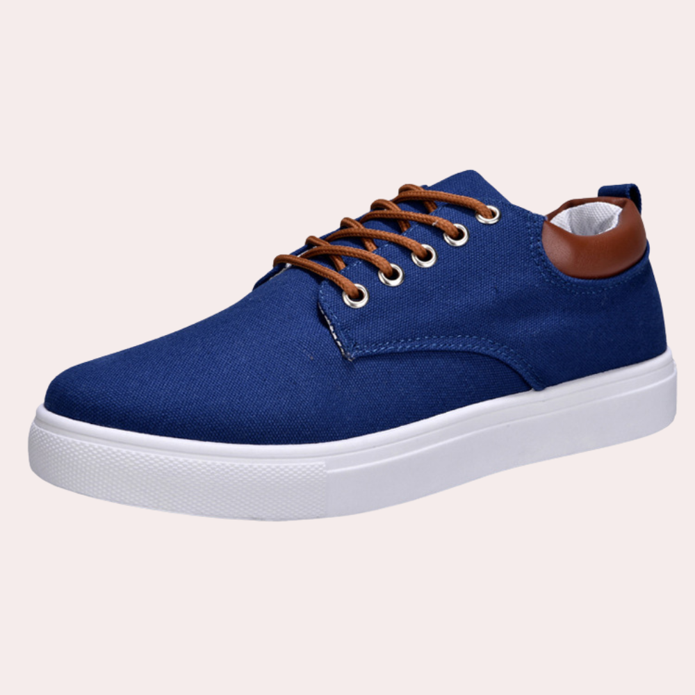 Men’s Low-Top Casual Shoes – Canvas – Slim Fit – Everyday Wear