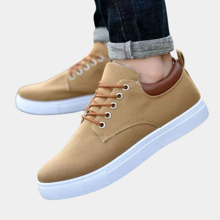 Men’s Low-Top Casual Shoes – Canvas – Slim Fit – Everyday Wear