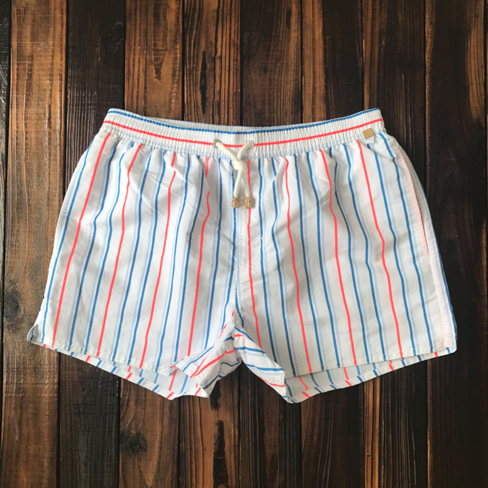 Men’s Swim Shorts – Relaxed Fit – Quick Dry – Breathable Blend – Elastic Drawstring Waist