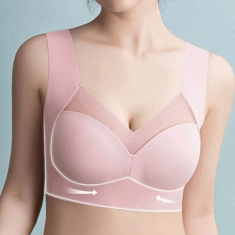 Women’s Push-Up Bra – Seamless Fit – Full Coverage – Breathable Blend – Lightly Padded