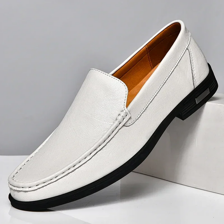Men’s Moccasins – Slip-On Design – Classic Stitch Detailing