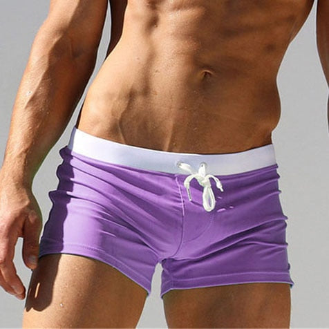 Men’s Swim Trunks - Slim Fit - Quick-Dry Breathable Blend - Adjustable Waist - Short Length