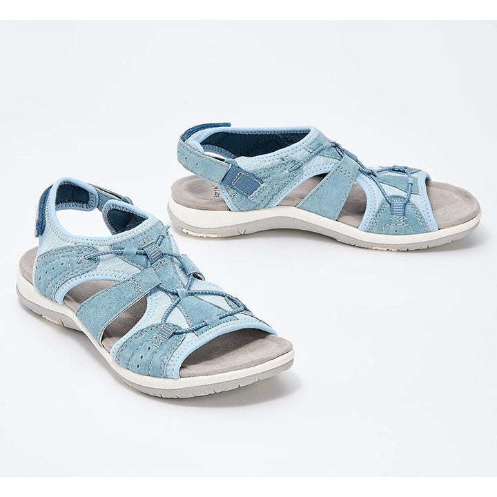 Women’s Sandals – Open Toe – Cushioned Sole – Breathable Straps – Adjustable Fit
