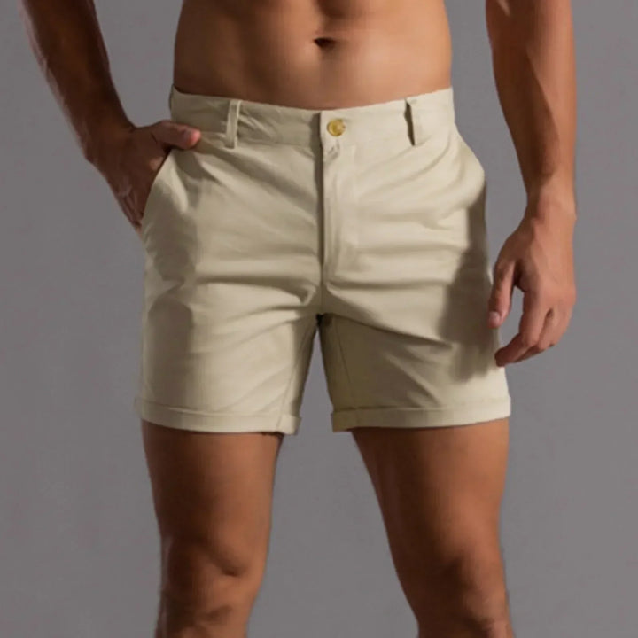 Men’s Shorts – Slim Fit – Tailored Cut – Breathable Blend – Mid Length
