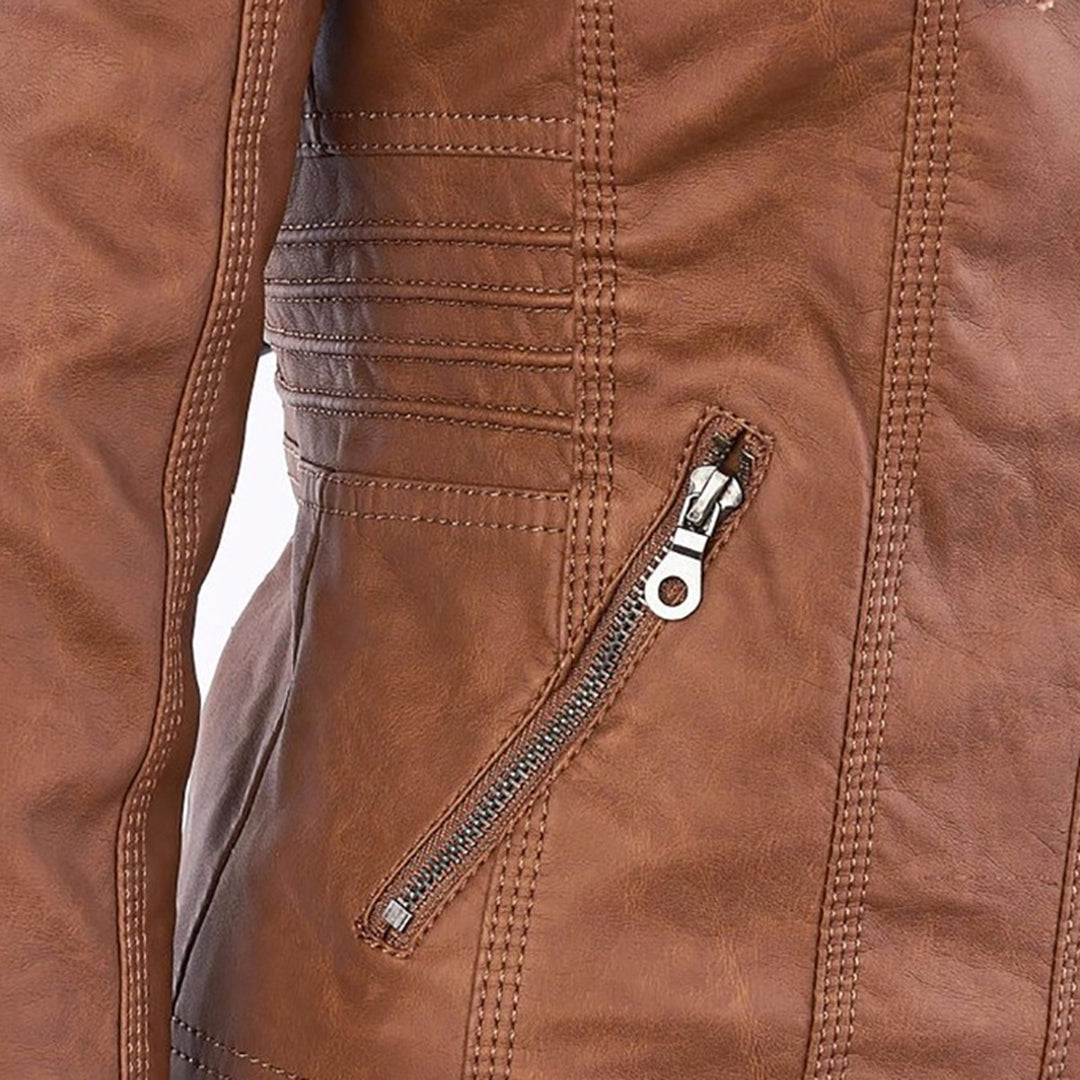 Women's Leather Summer Jacket