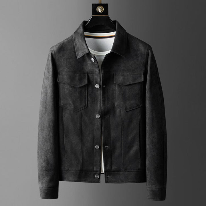 Men’s Jacket - Structured Fit - Button Front - Smart Casual Style