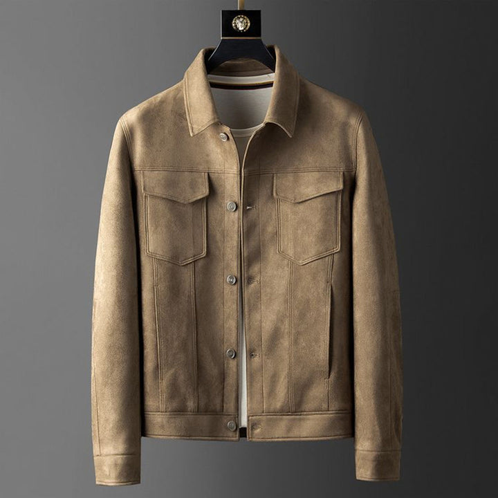 Men’s Jacket - Structured Fit - Button Front - Smart Casual Style