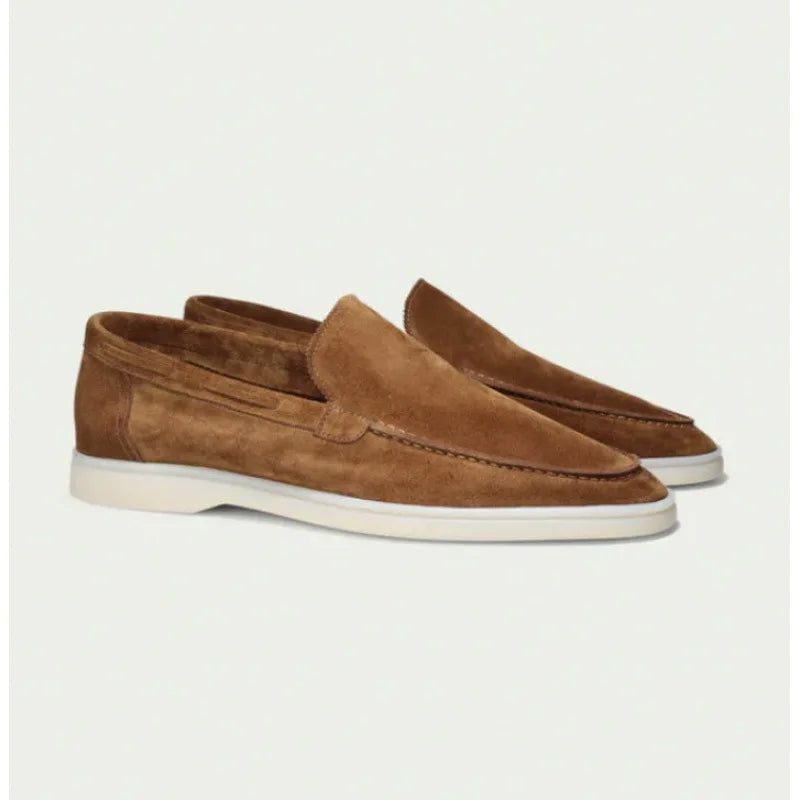 Men’s Loafers – Streamlined Fit – Moc Toe – Slip-On – Versatile Style
