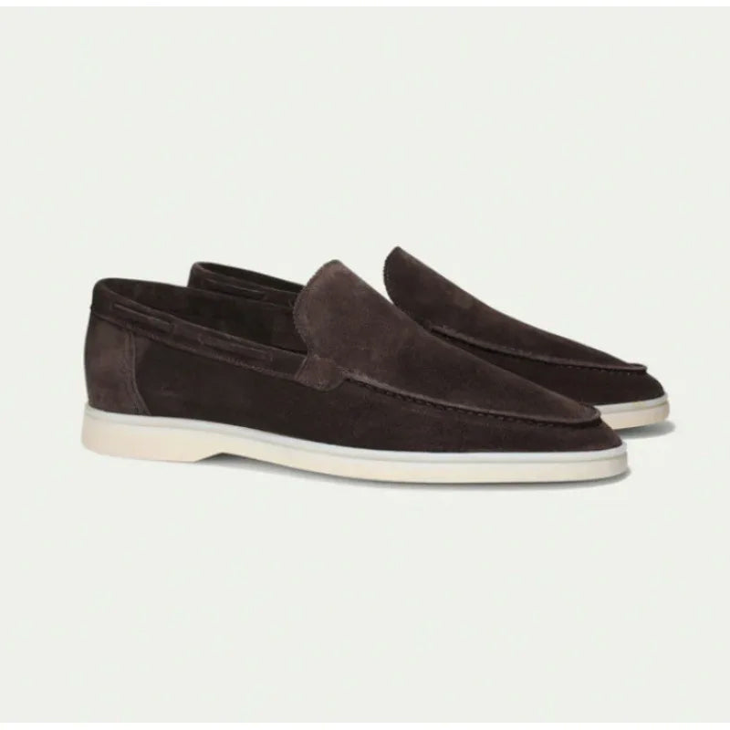 Men’s Loafers – Streamlined Fit – Moc Toe – Slip-On – Versatile Style