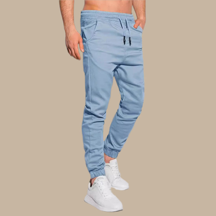 Men’s Jogger Pants – Slim Fit – Soft Knit – Drawstring Waist – Elastic Cuffs – Casual Wear