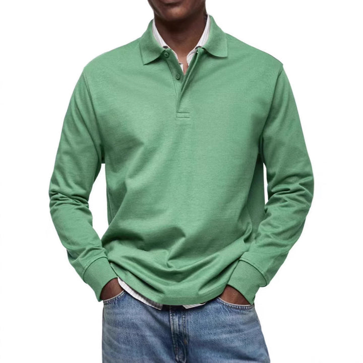 Men’s Button-Down Shirt – Relaxed Fit – Long Sleeve – Natural Fibers – Casual Style
