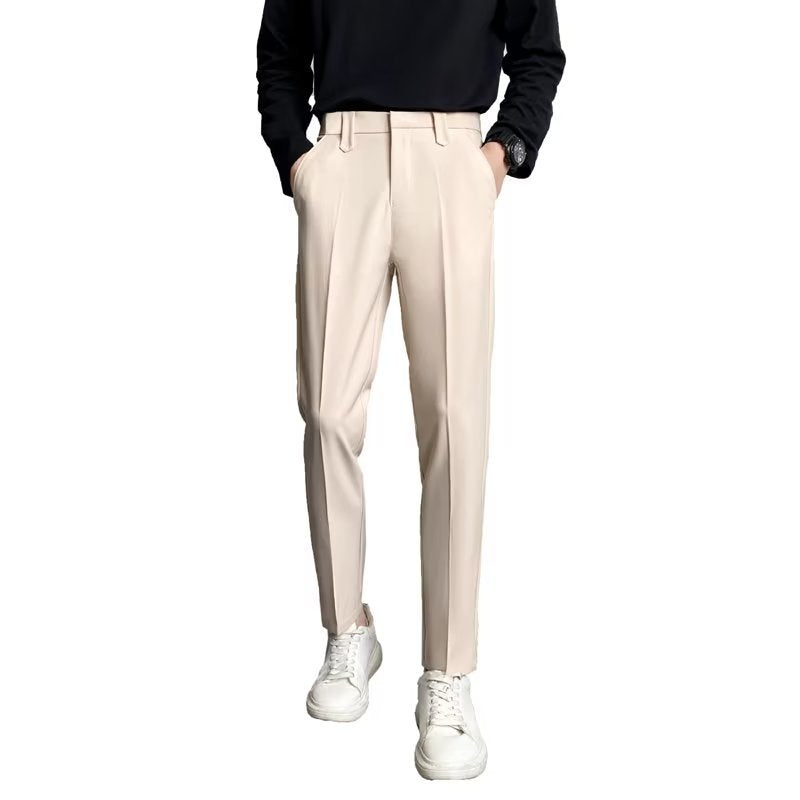 Men's Tapered Pants - Slim Fit - Cropped Ankle Length - Lightweight Breathable Fabric