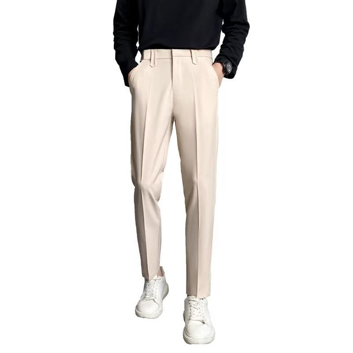 Men's Tapered Pants - Slim Fit - Cropped Ankle Length - Lightweight Breathable Fabric