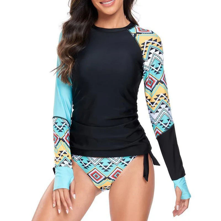 Women’s Surf Suit – Slim Fit – Quick-Dry Stretch – Long Sleeve – UV Protection