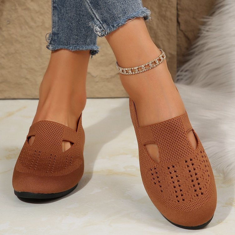 Women’s Slip-On Shoes – Soft Knit – Orthopedic Support – Breathable Lightweight Casual Wear