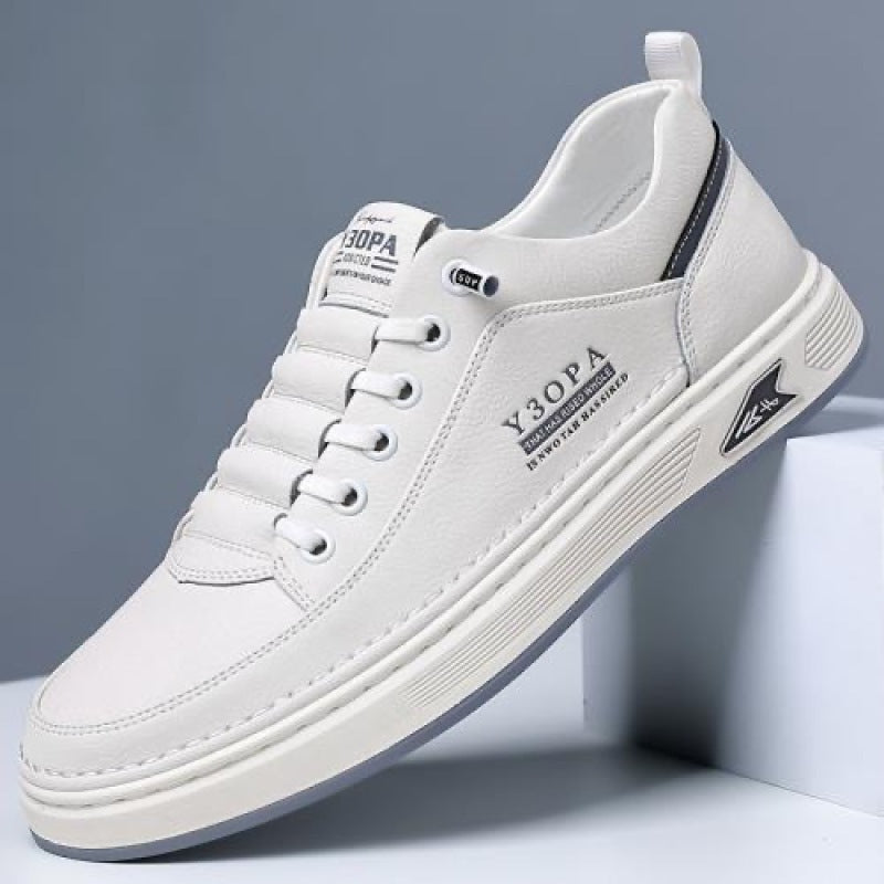Men’s Sneakers - Synthetic Leather - Chunky Sole - Lace-Up Street Style Casual Footwear