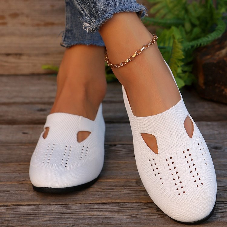 Women’s Slip-On Shoes – Soft Knit – Orthopedic Support – Breathable Lightweight Casual Wear