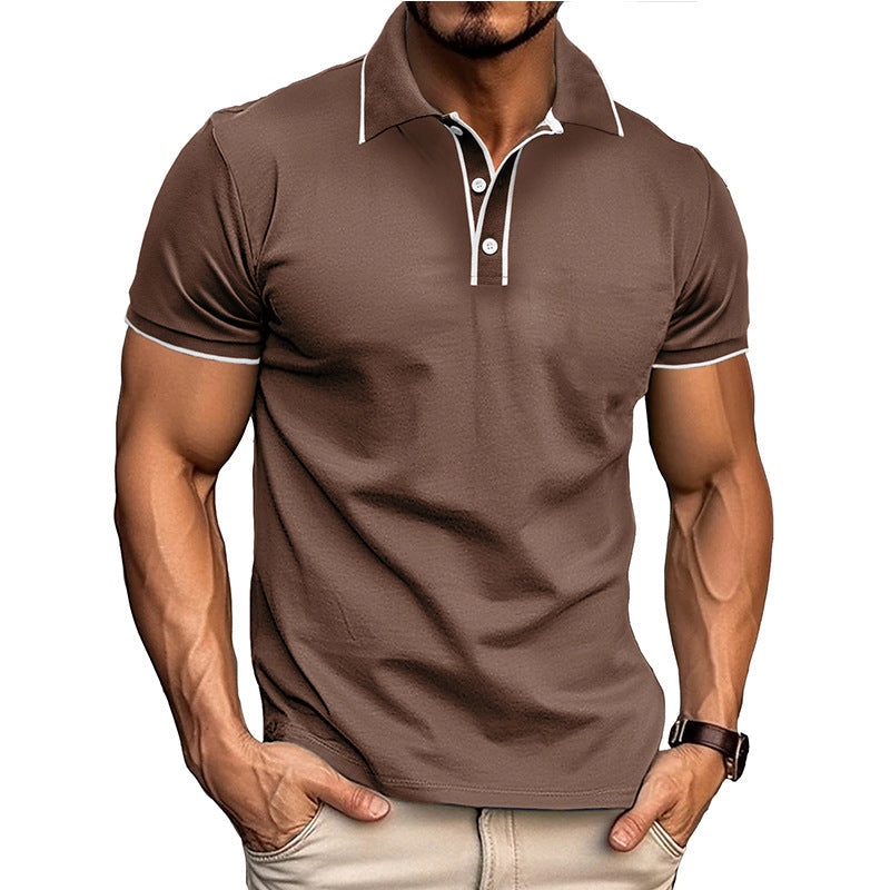 Men’s Polo Shirt - Cotton Blend - Athletic Fit - Short Sleeve - Modern Casual Style