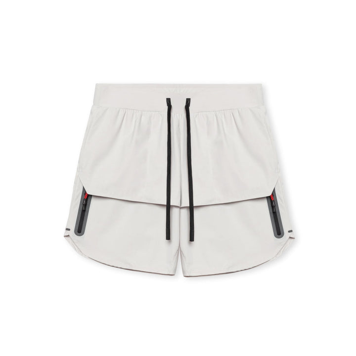 Men’s Athletic Shorts – Relaxed Fit – Zipper Pockets – Drawstring Waist