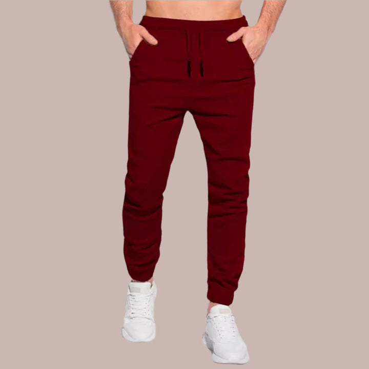 Men’s Jogger Pants – Slim Fit – Soft Knit – Drawstring Waist – Elastic Cuffs – Casual Wear