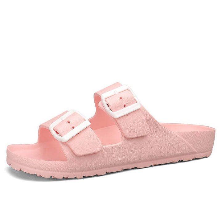 Men’s Sandals – Adjustable Buckle Straps – Thick Sole – Open-Toe Casual Comfort