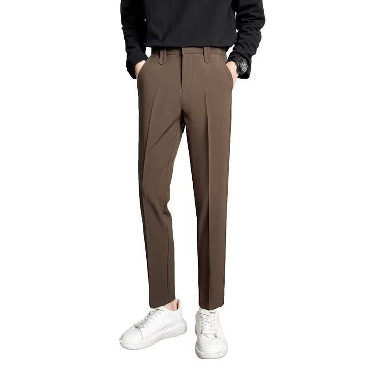 Men's Tapered Pants - Slim Fit - Cropped Ankle Length - Lightweight Breathable Fabric