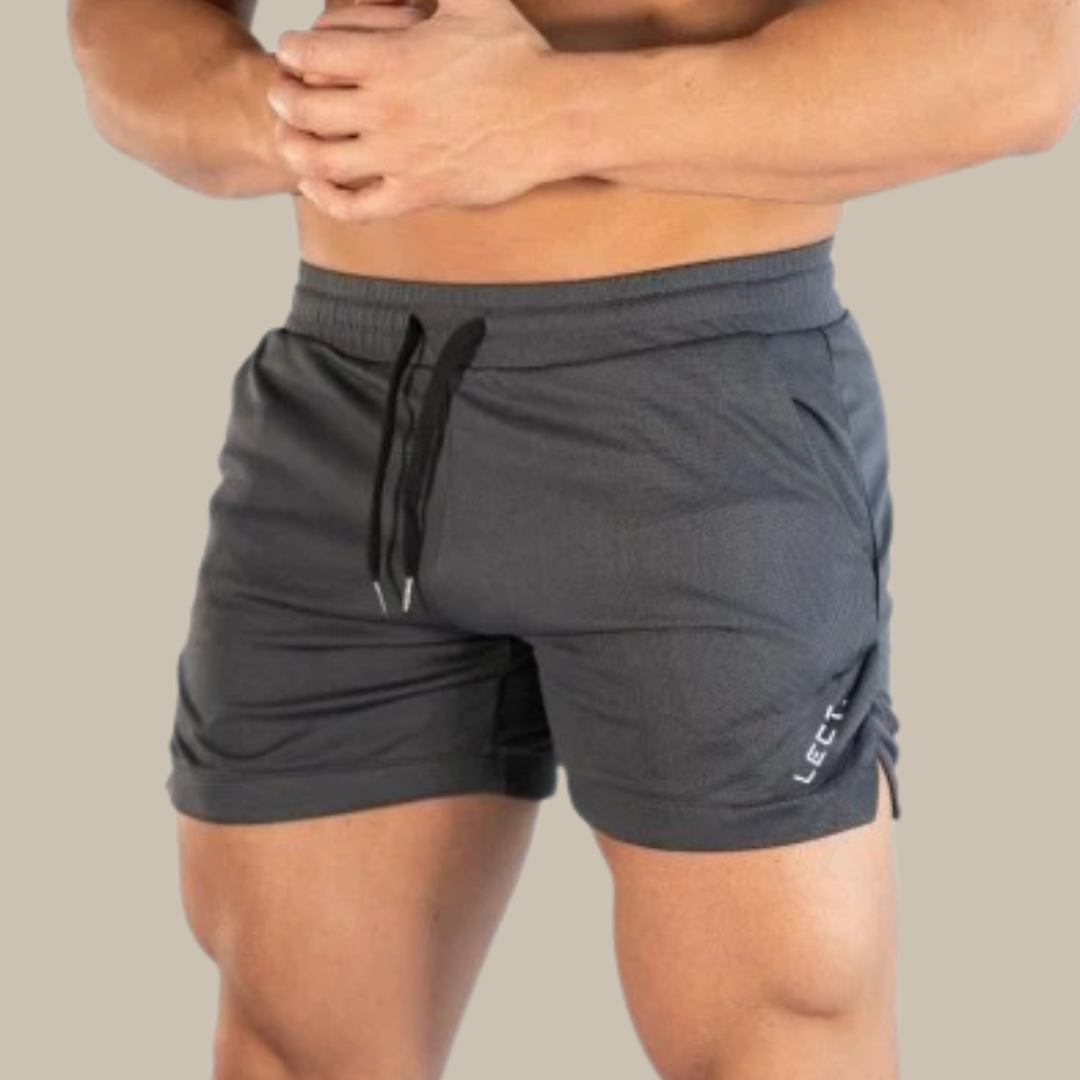 Men’s Swim Shorts - Slim Fit - Quick-Dry Breathable Blend - Adjustable Waistband