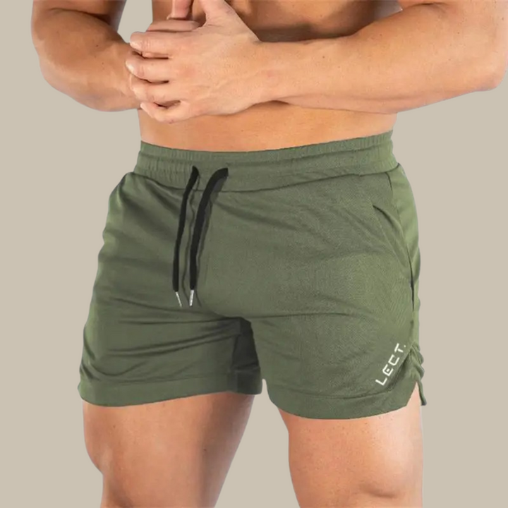 Men’s Swim Shorts - Slim Fit - Quick-Dry Breathable Blend - Adjustable Waistband