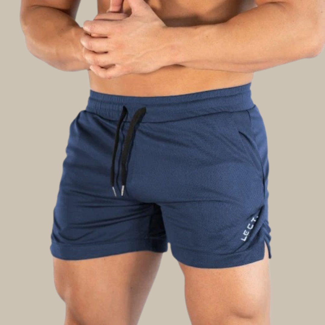 Men’s Swim Shorts - Slim Fit - Quick-Dry Breathable Blend - Adjustable Waistband