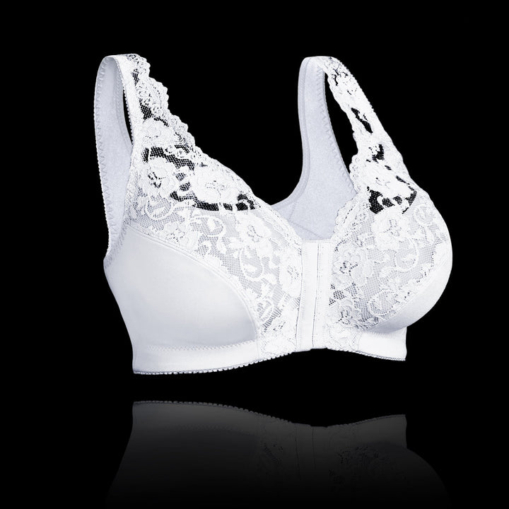 Women’s Wireless Bra – Full Coverage – Breathable Blend – Front Closure Support