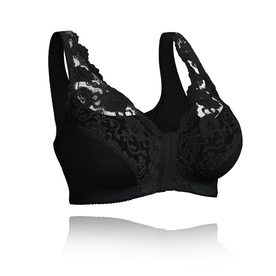 Women’s Wireless Bra – Full Coverage – Breathable Blend – Front Closure Support