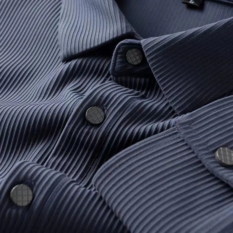 Men’s Business Shirt – Slim Fit – Classic Collar – Formal Wear